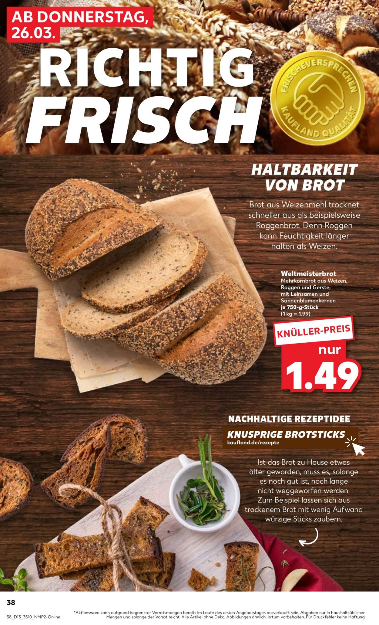 Kaufland Prospekte  - 26.03.2026 - 1.04.2026. Seite 38