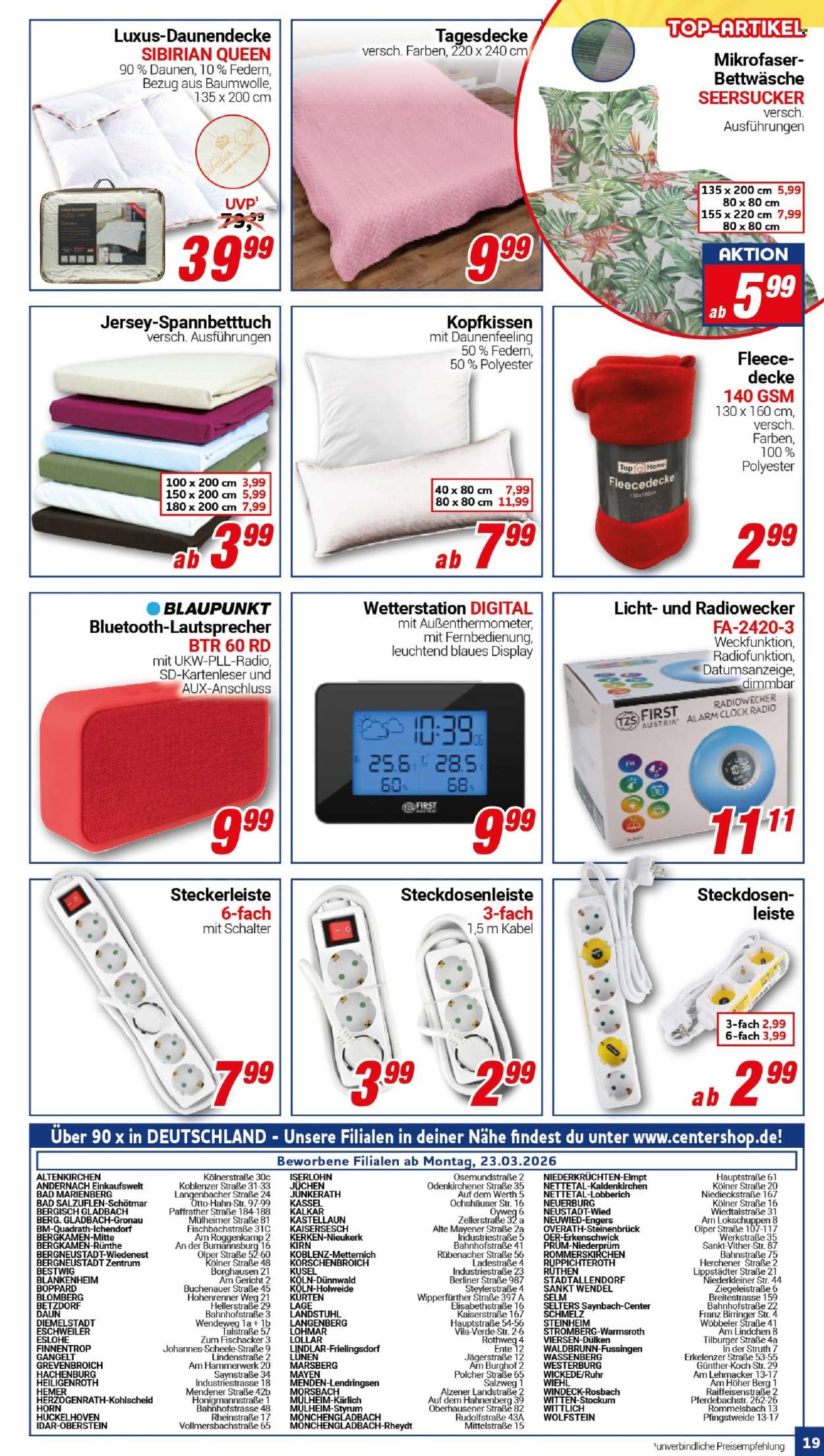 CENTERSHOP Prospekte  - 23.03.2026 - 28.03.2026. Seite 19