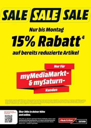 Prospekte MediaMarkt - 20.03.2026 - 23.03.2026.