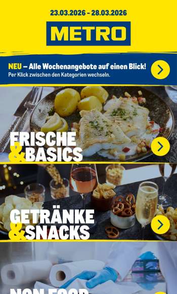Prospekte Metro - 23.03.2026 - 28.03.2026.
