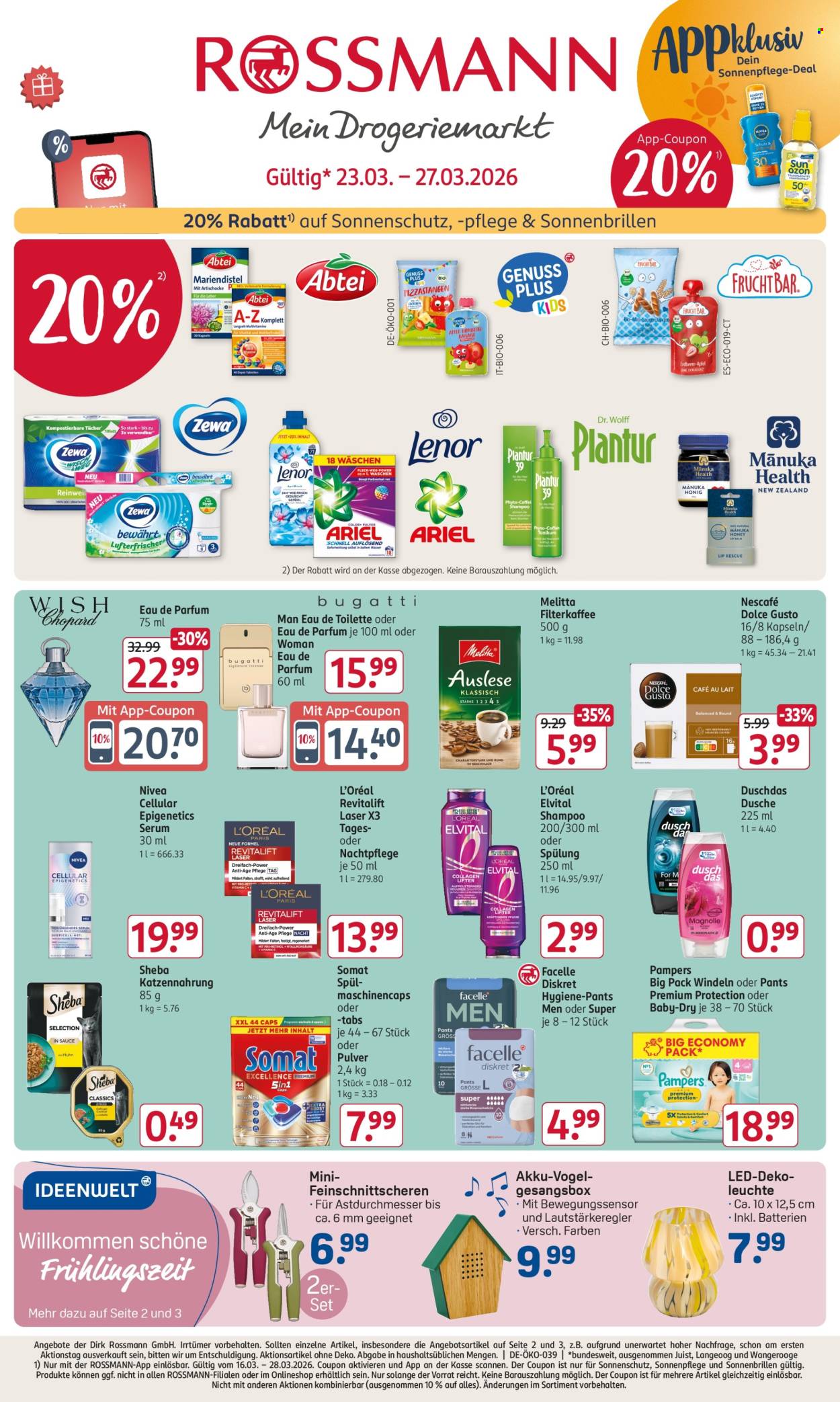 Rossmann Prospekte  - 23.03.2026 - 27.03.2026. Seite 1