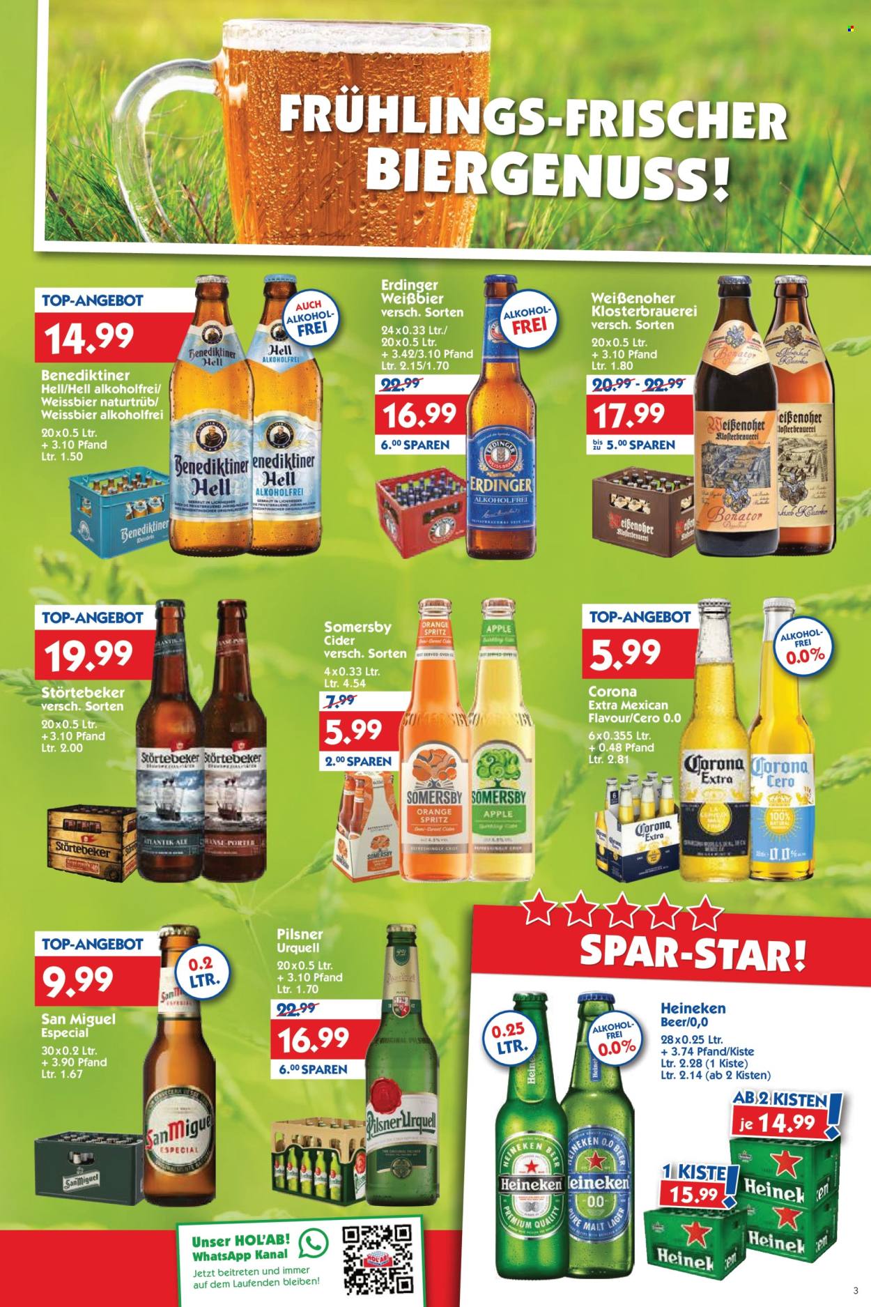 Hol'ab! Getränkemarkt Prospekte  - 23.03.2026 - 28.03.2026. Seite 3