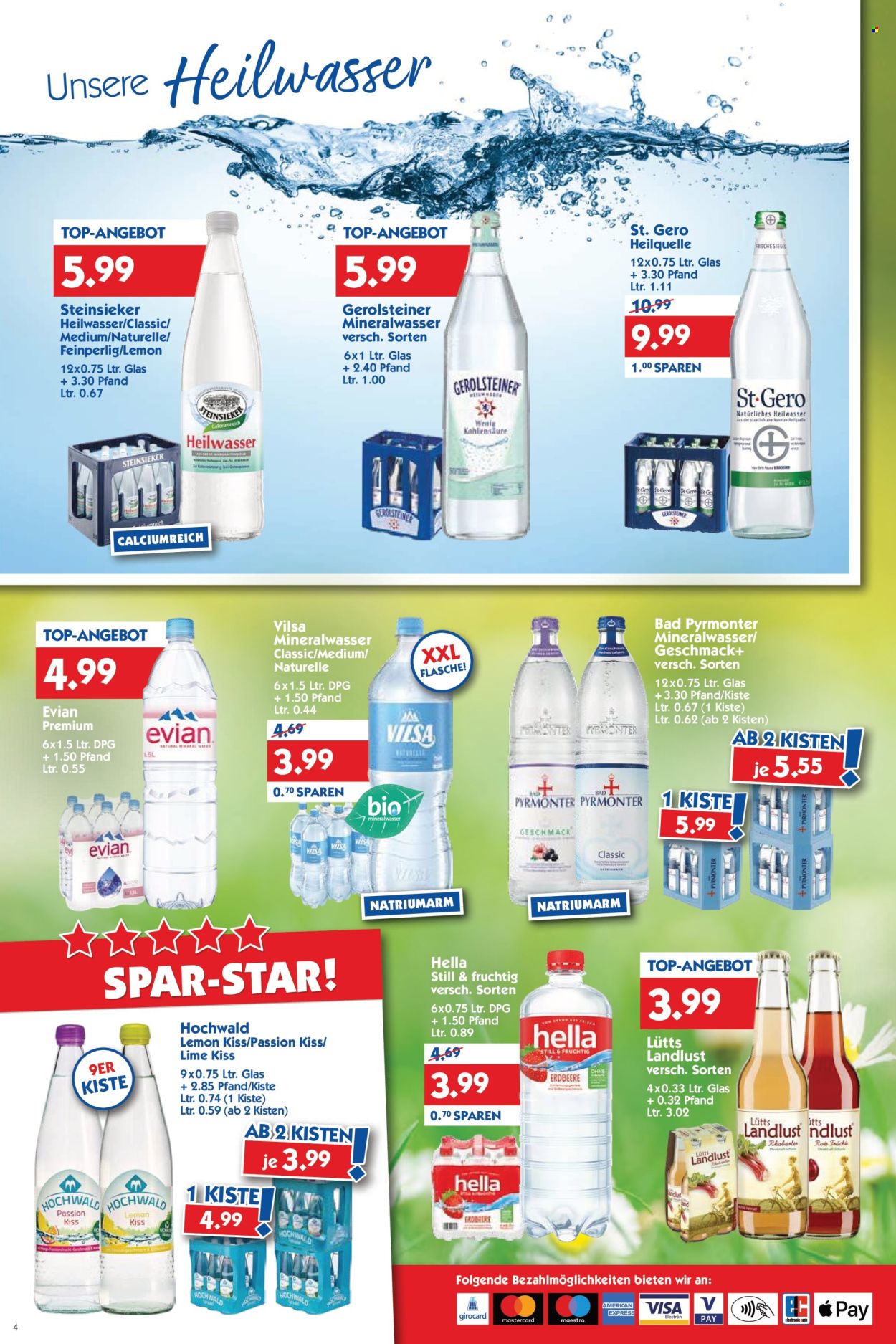 Hol'ab! Getränkemarkt Prospekte  - 23.03.2026 - 28.03.2026. Seite 4