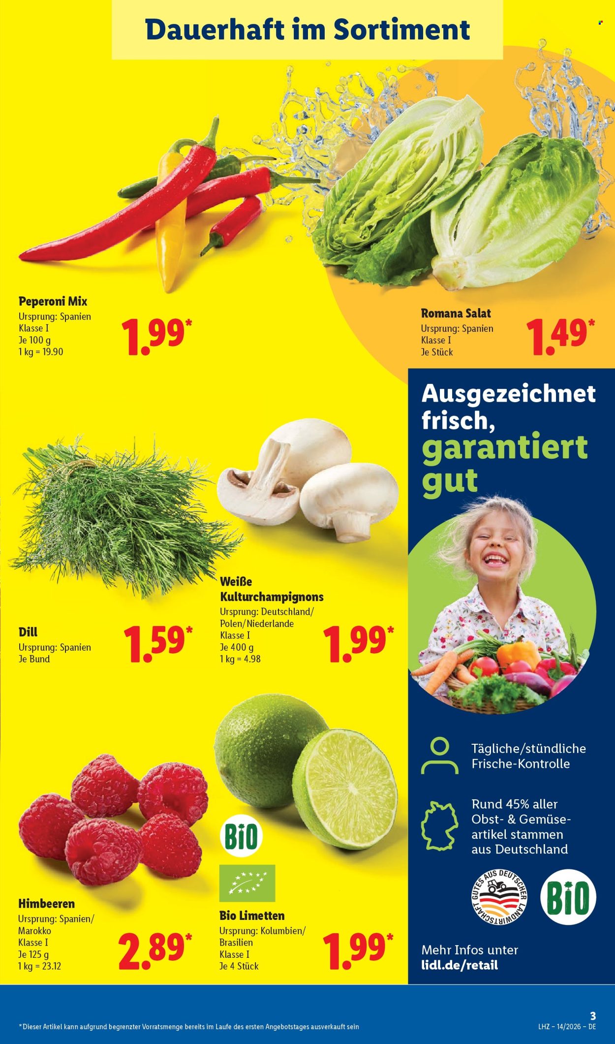 Lidl Prospekte  - 30.03.2026 - 4.04.2026. Seite 9