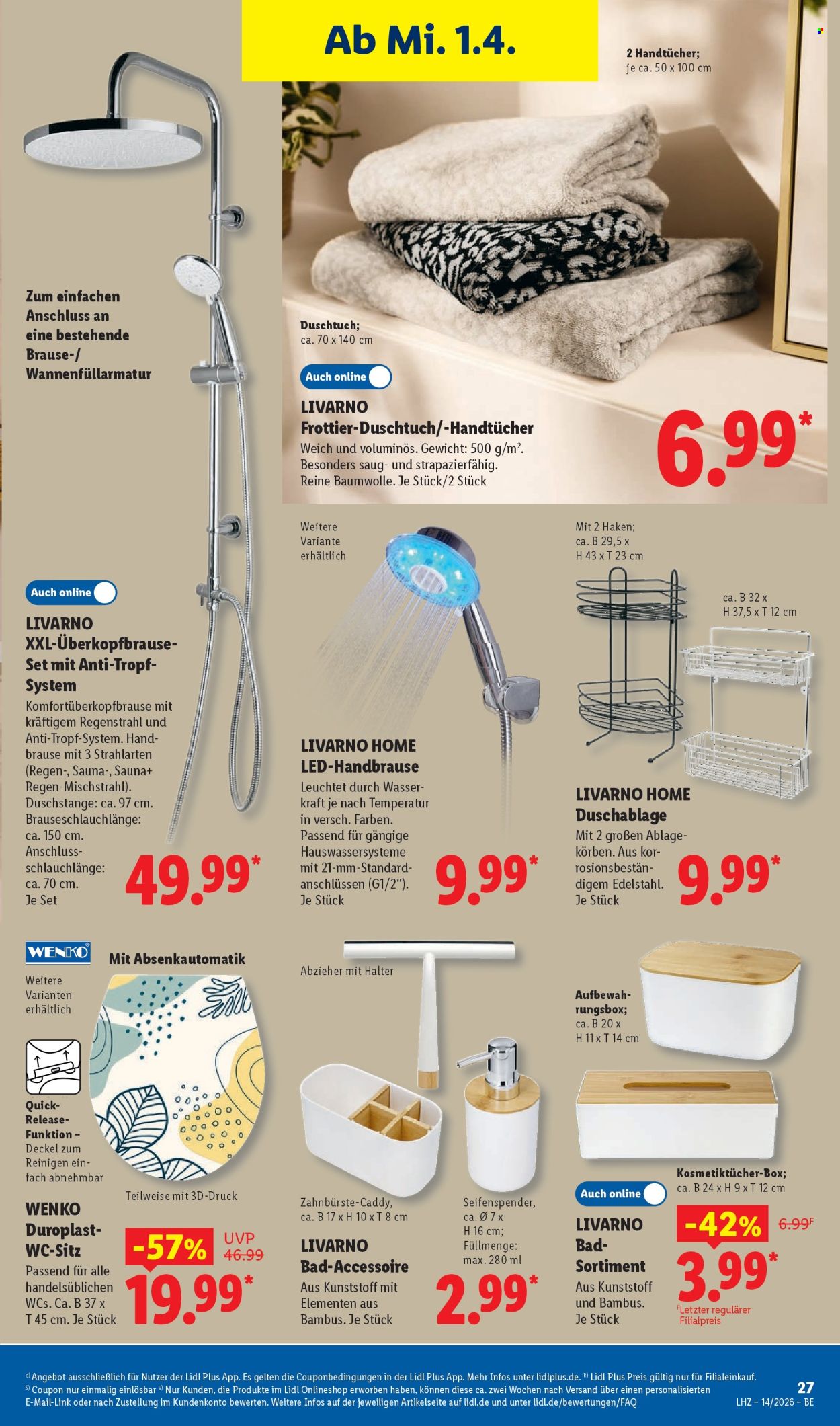 Lidl Prospekte  - 30.03.2026 - 4.04.2026. Seite 51
