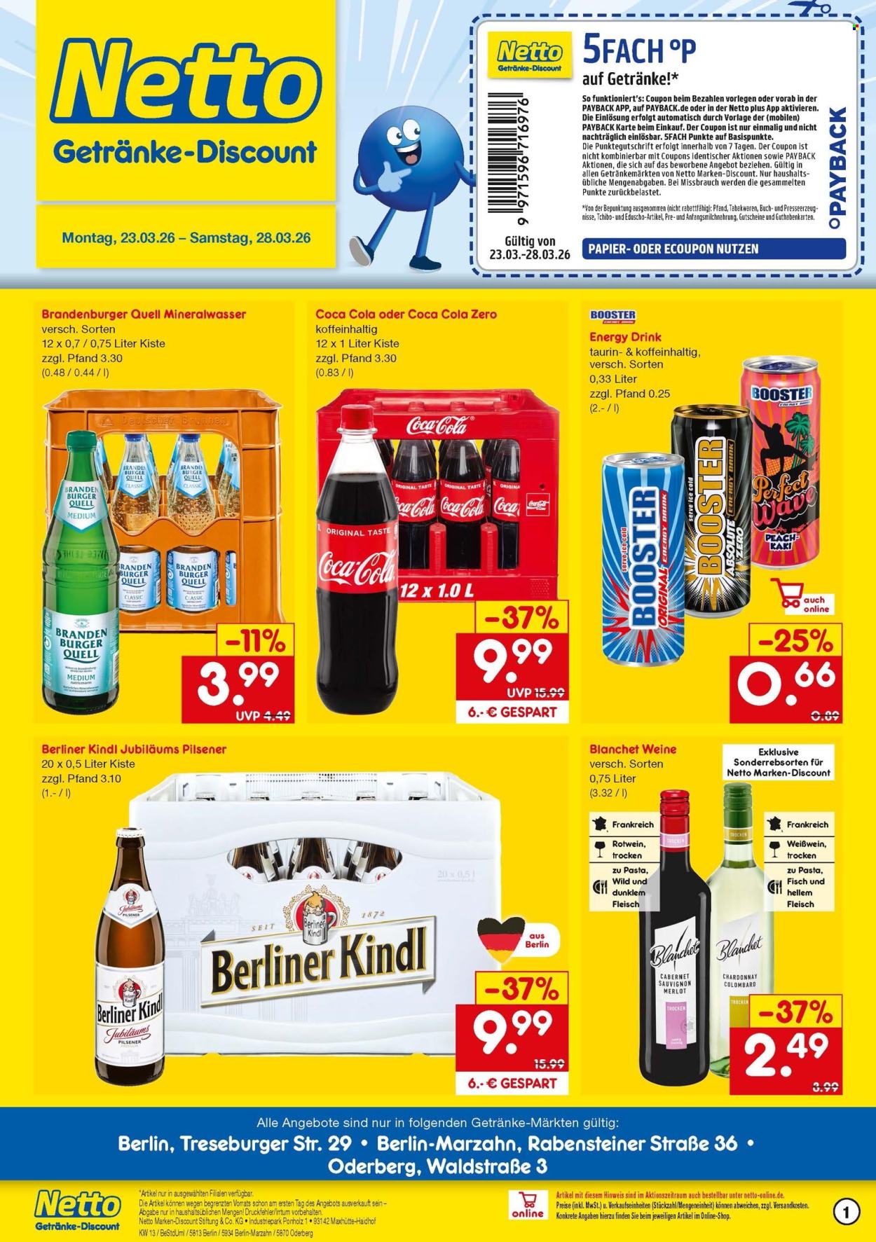 Netto Marken-Discount Prospekte  - 23.03.2026 - 28.03.2026. Seite 1