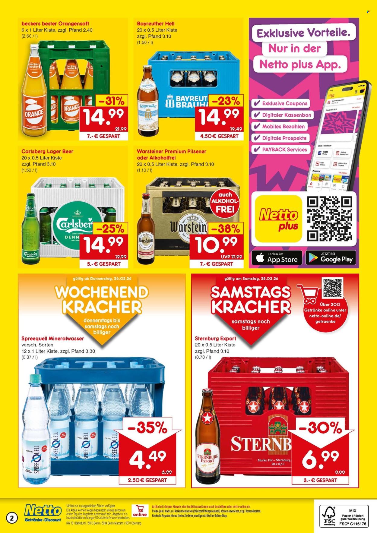 Netto Marken-Discount Prospekte  - 23.03.2026 - 28.03.2026. Seite 2