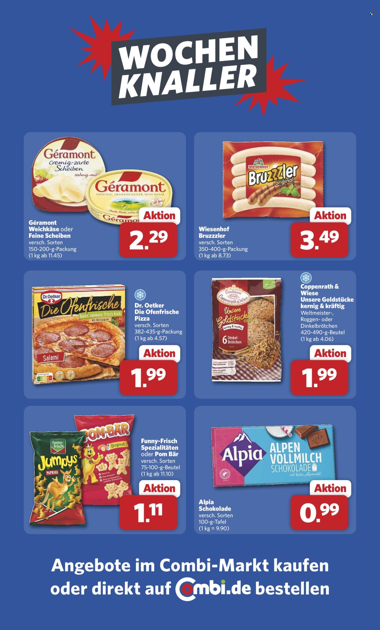 Combi Prospekte  - 22.03.2026 - 28.03.2026. Seite 1