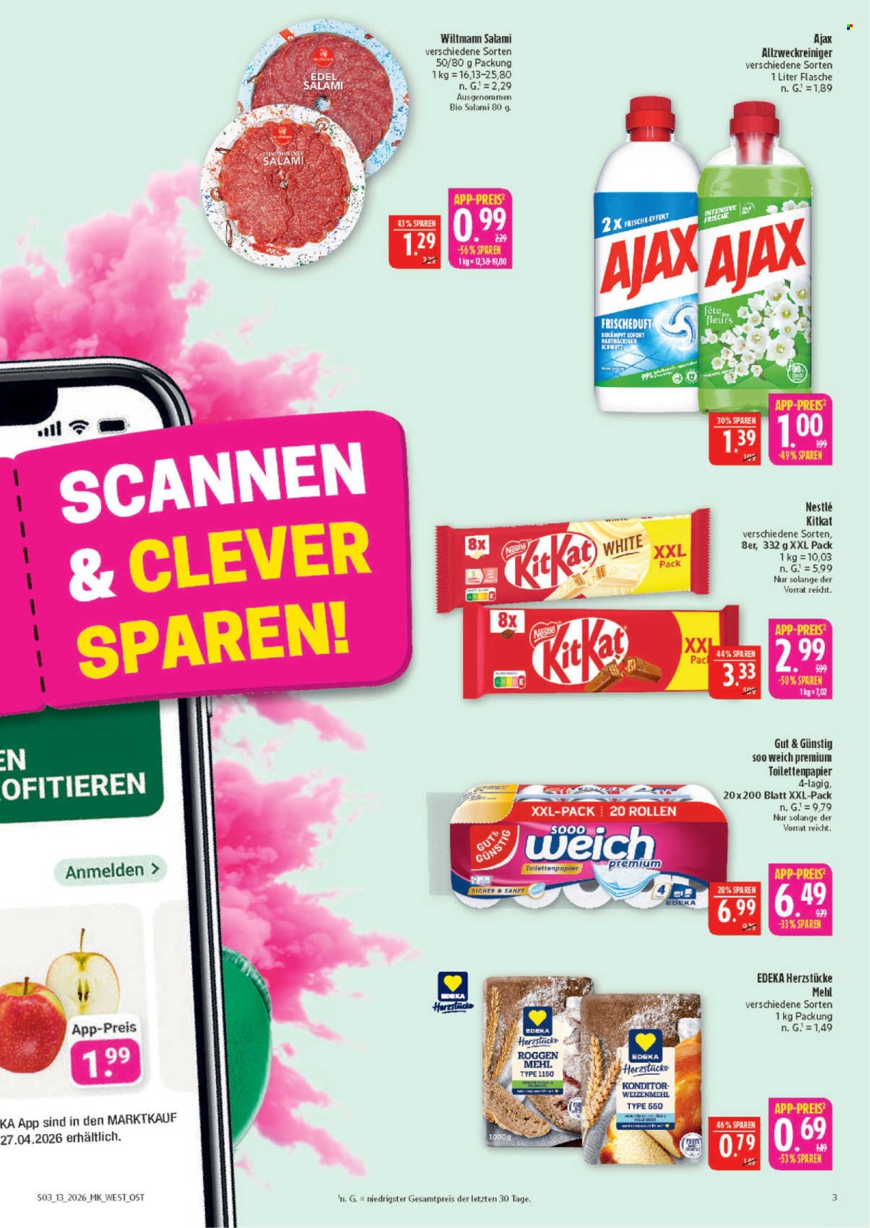 Marktkauf Prospekte  - 23.03.2026 - 28.03.2026. Seite 3