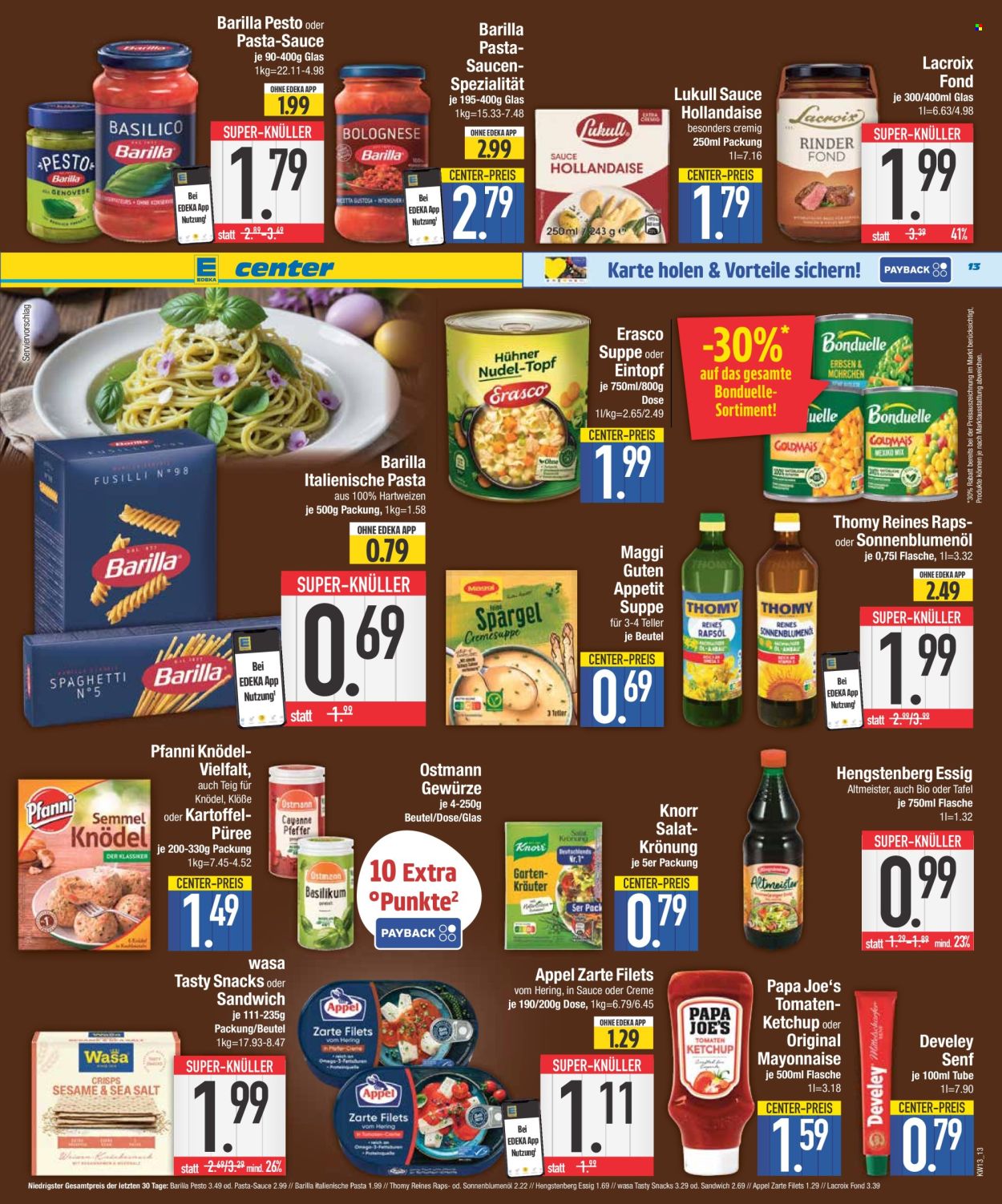 Edeka Prospekte  - 23.03.2026 - 28.03.2026. Seite 13