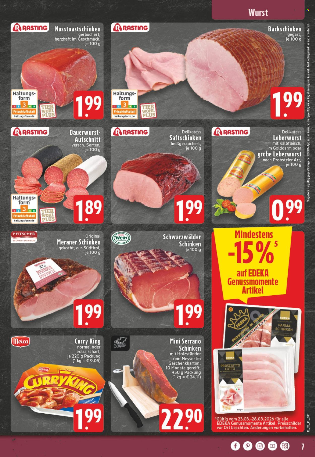 Edeka Prospekte  - 23.03.2026 - 28.03.2026. Seite 7