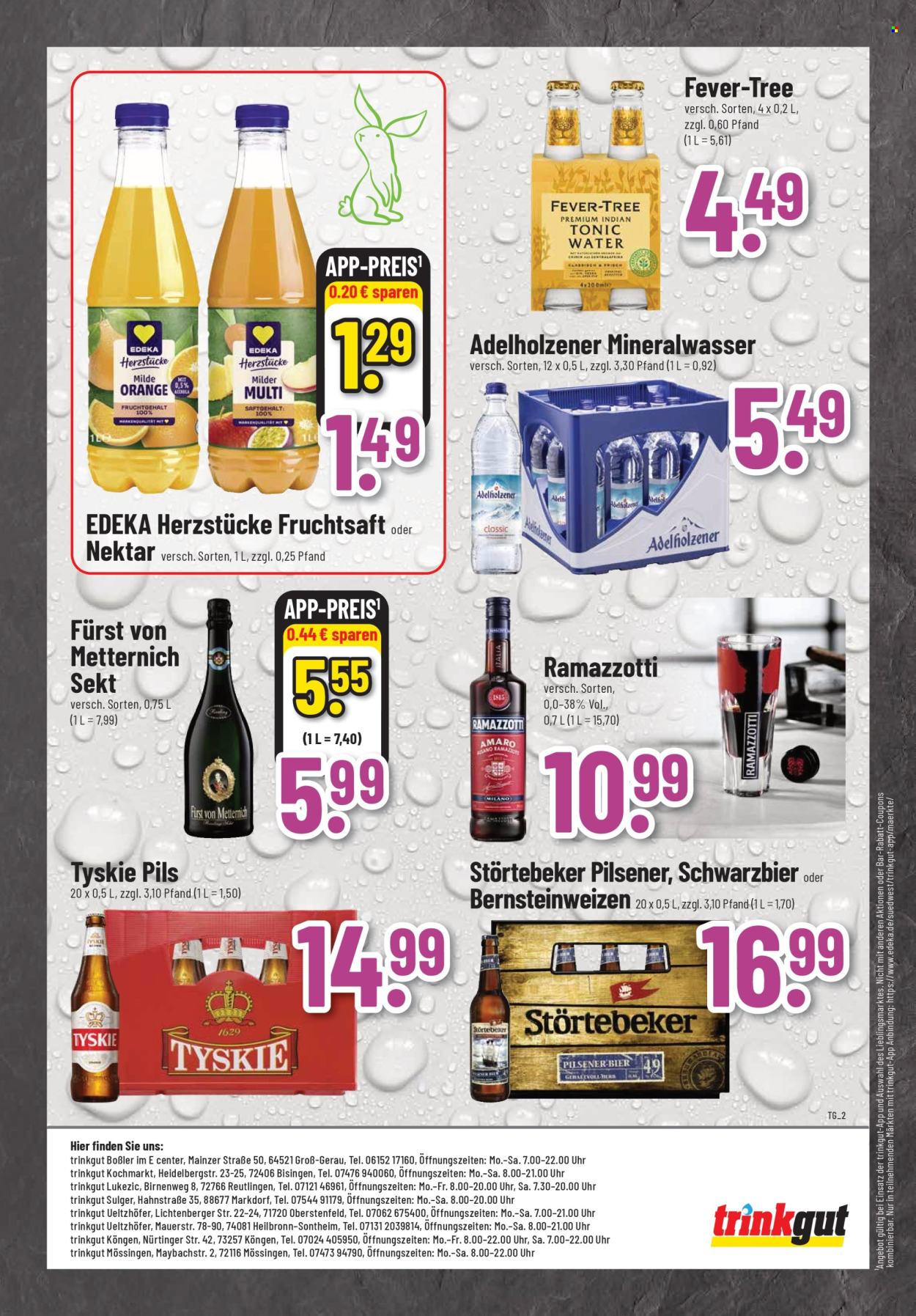 Edeka Getränkemarkt Prospekte  - 23.03.2026 - 28.03.2026. Seite 2