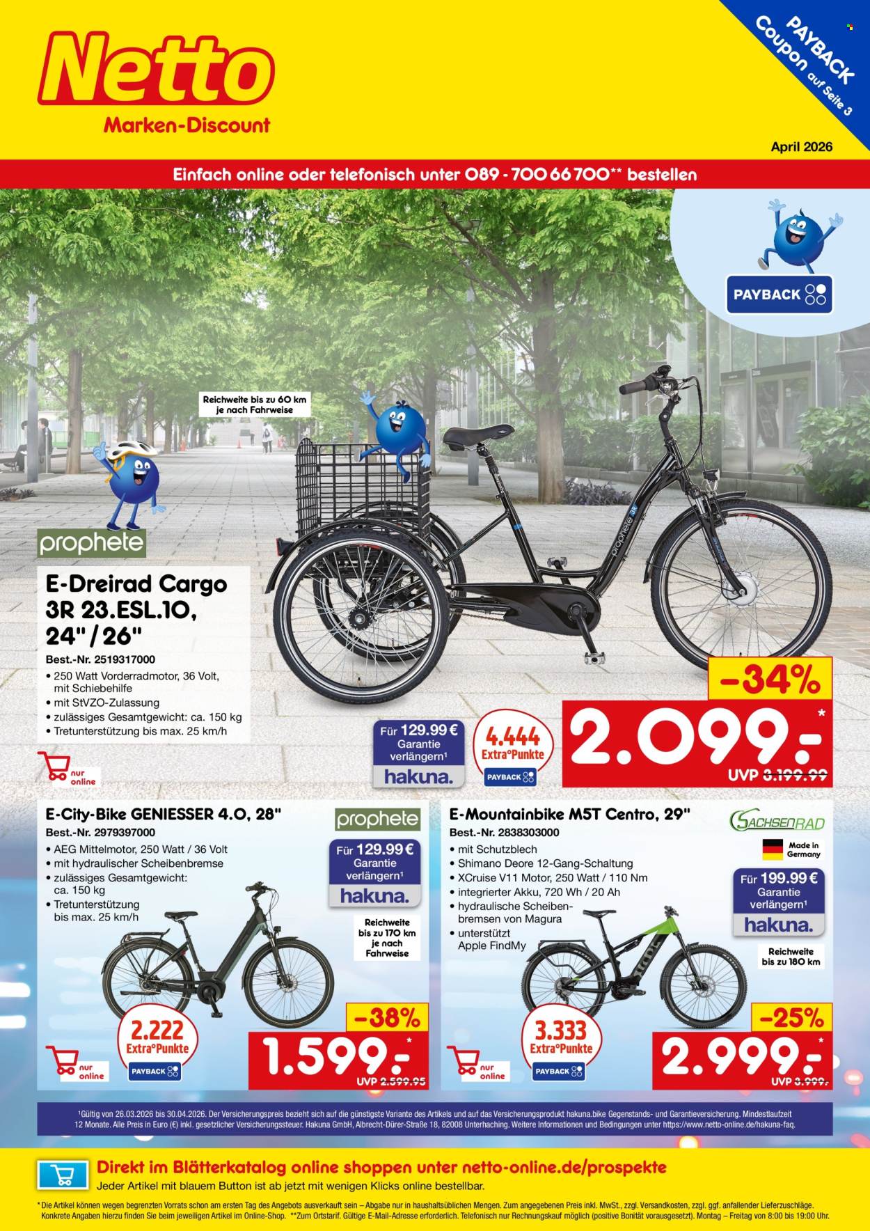 Netto Marken-Discount Prospekte  - 26.03.2026 - 30.04.2026. Seite 1