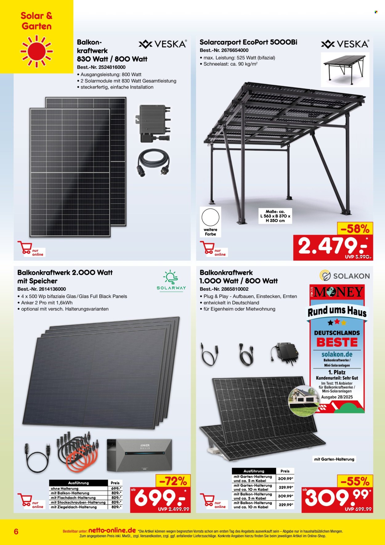 Netto Marken-Discount Prospekte  - 26.03.2026 - 30.04.2026. Seite 6