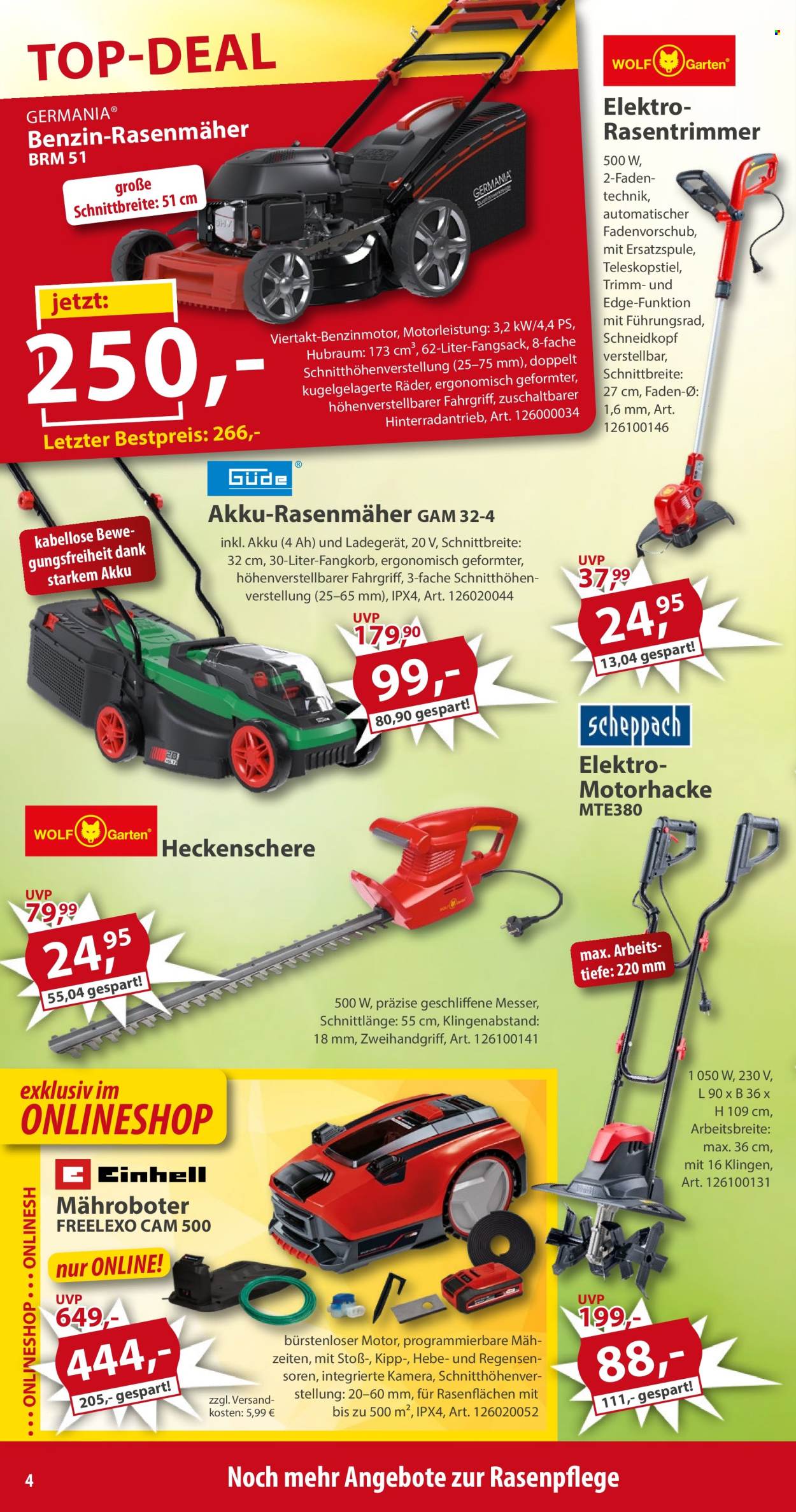 Sonderpreis-Baumarkt Prospekte  - 28.03.2026 - 3.04.2026. Seite 4