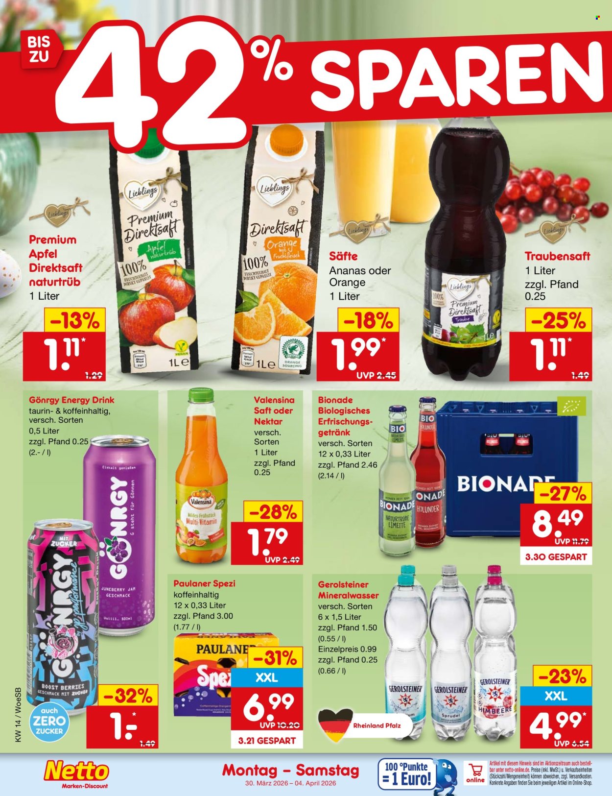 Netto Marken-Discount Prospekte  - 30.03.2026 - 4.04.2026. Seite 26