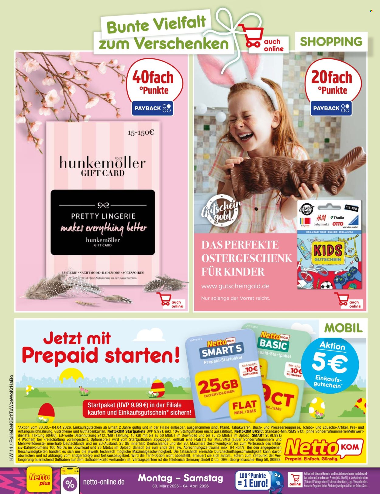Netto Marken-Discount Prospekte  - 30.03.2026 - 4.04.2026. Seite 46