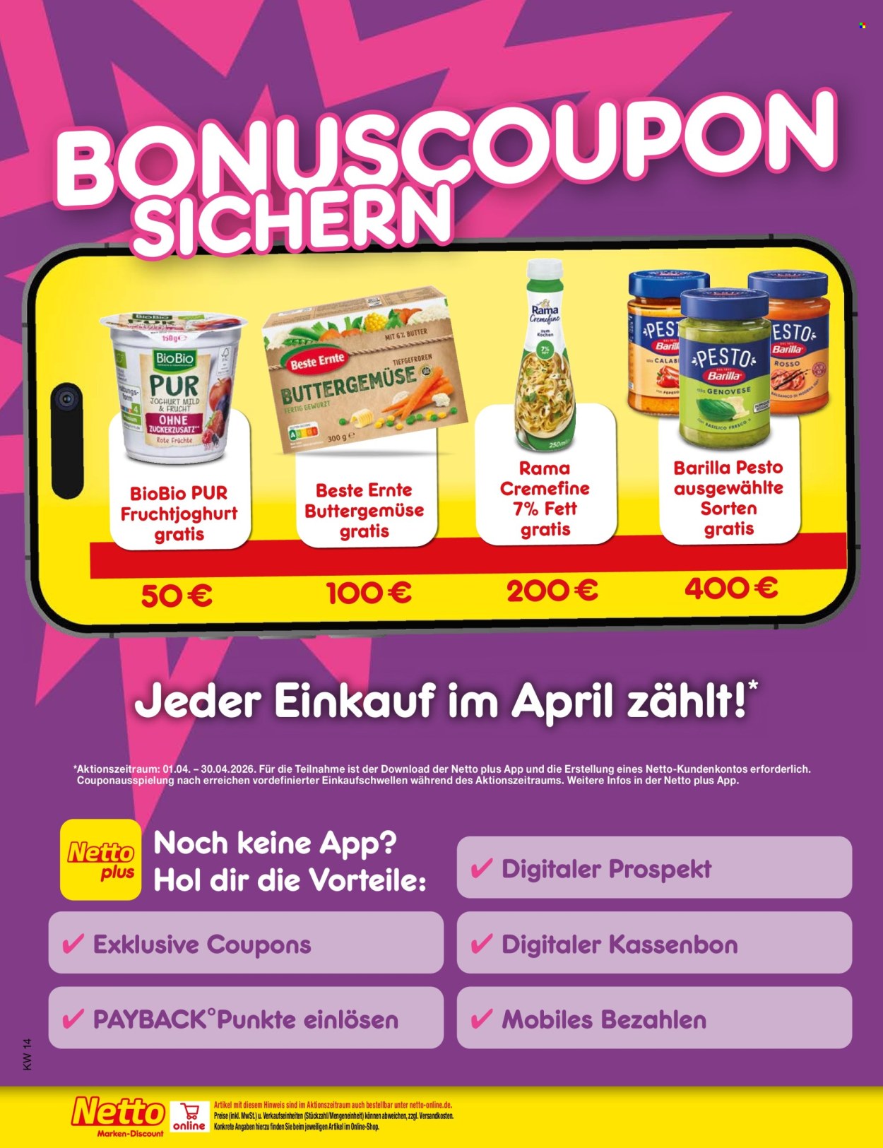 Netto Marken-Discount Prospekte  - 30.03.2026 - 4.04.2026. Seite 62