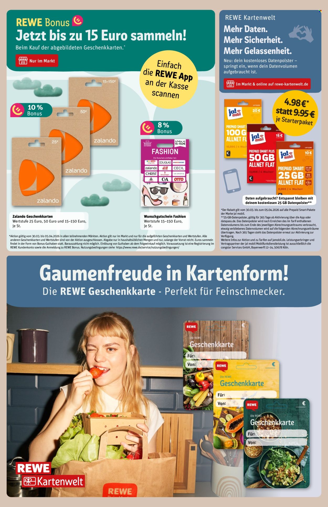 REWE Prospekte  - 30.03.2026 - 5.04.2026. Seite 21