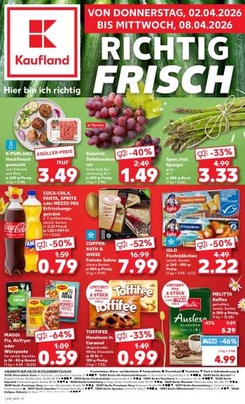 Prospekte Kaufland - 2.04.2026 - 8.04.2026.