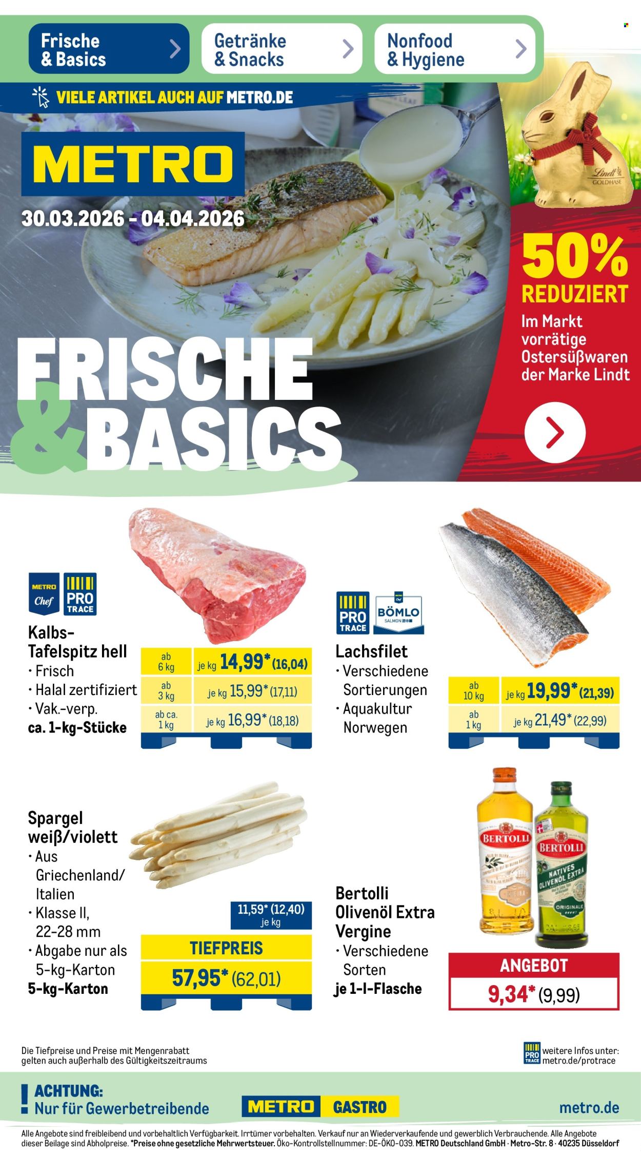 Metro Prospekte  - 30.03.2026 - 4.04.2026. Seite 1