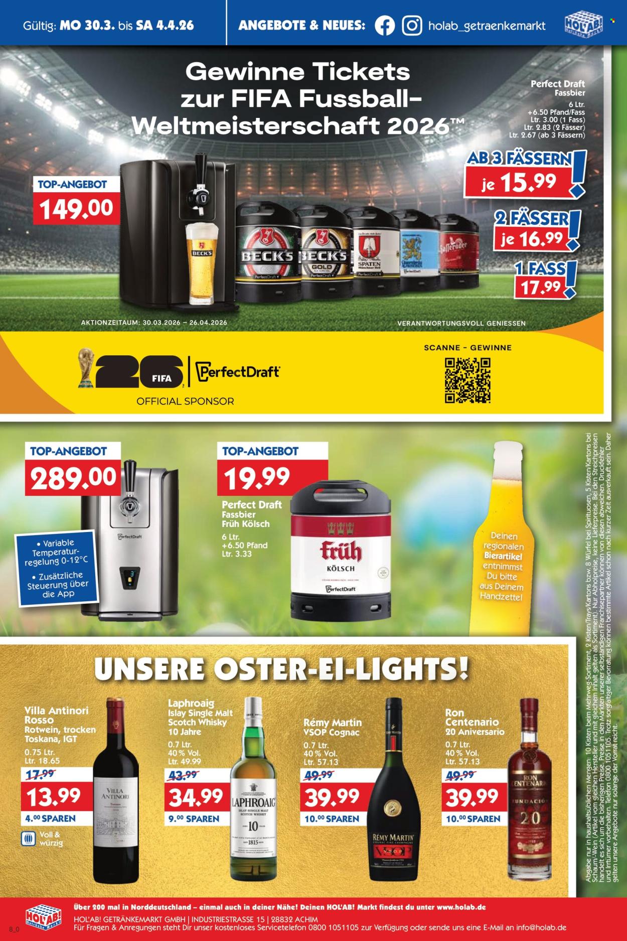 Hol'ab! Getränkemarkt Prospekte  - 30.03.2026 - 4.04.2026. Seite 8