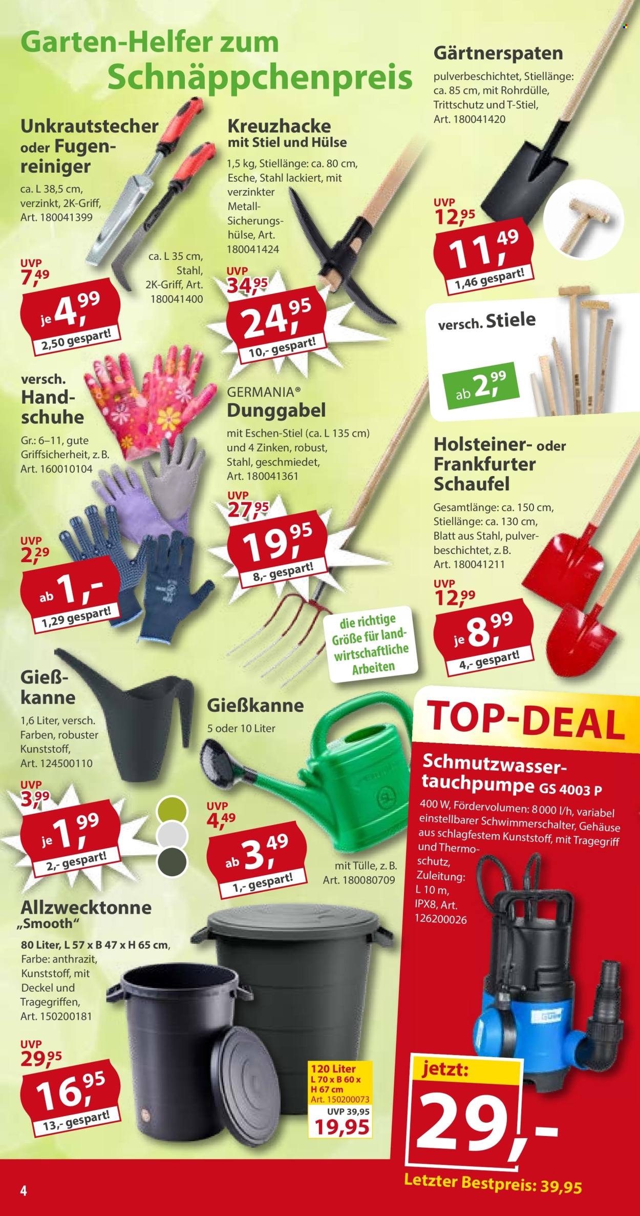 Sonderpreis-Baumarkt Prospekte  - 4.04.2026 - 10.04.2026. Seite 4