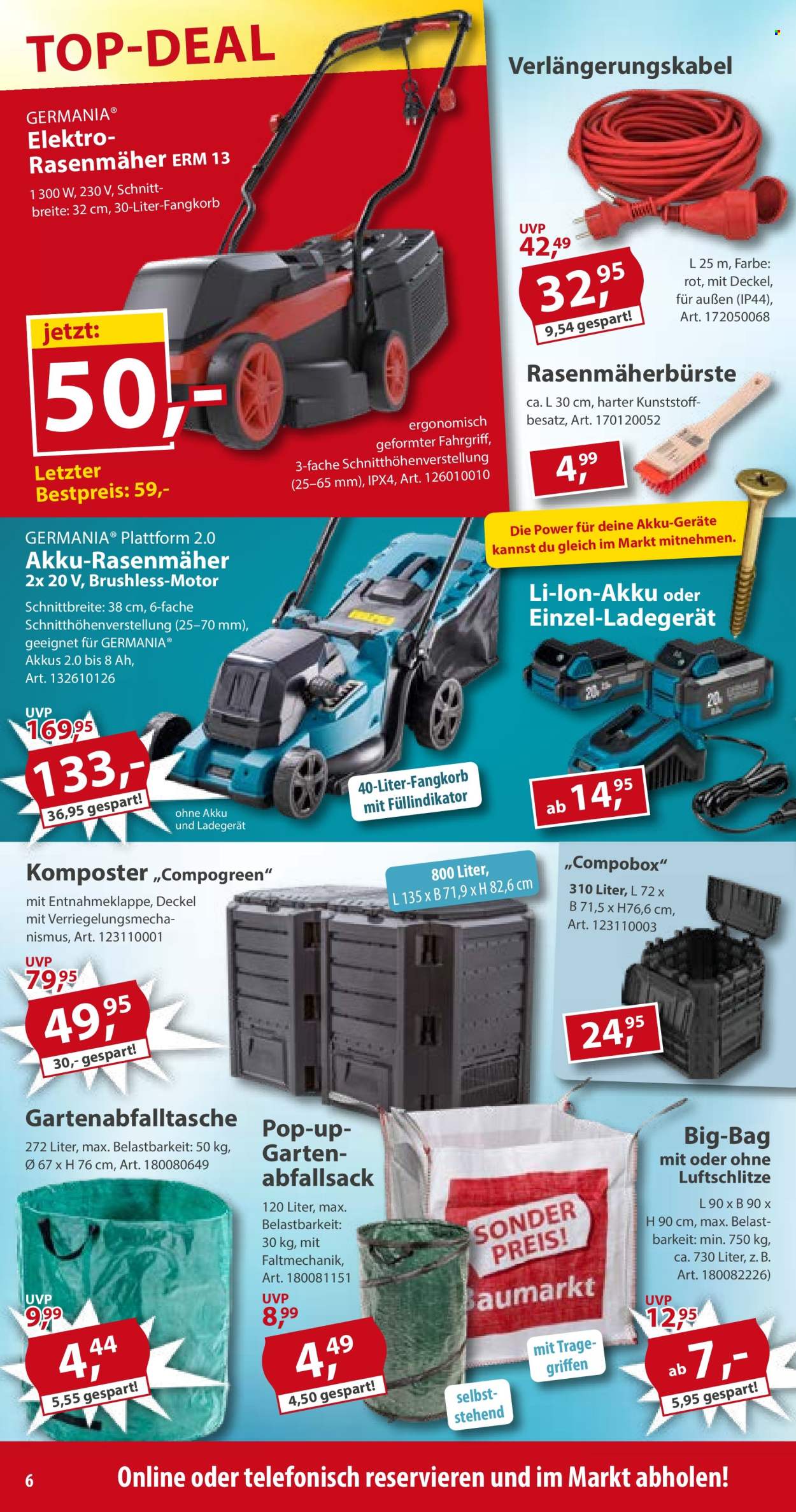Sonderpreis-Baumarkt Prospekte  - 4.04.2026 - 10.04.2026. Seite 6