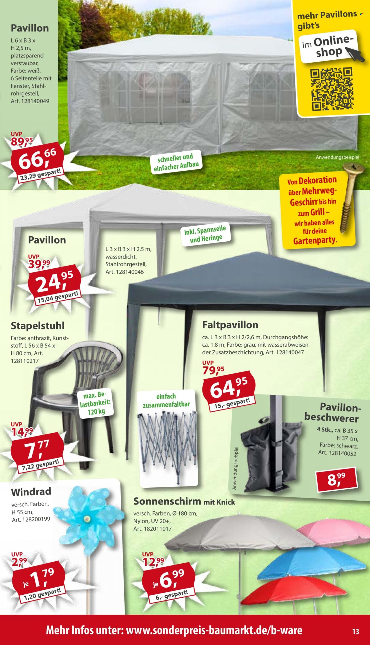 Sonderpreis-Baumarkt Prospekte  - 4.04.2026 - 10.04.2026. Seite 13