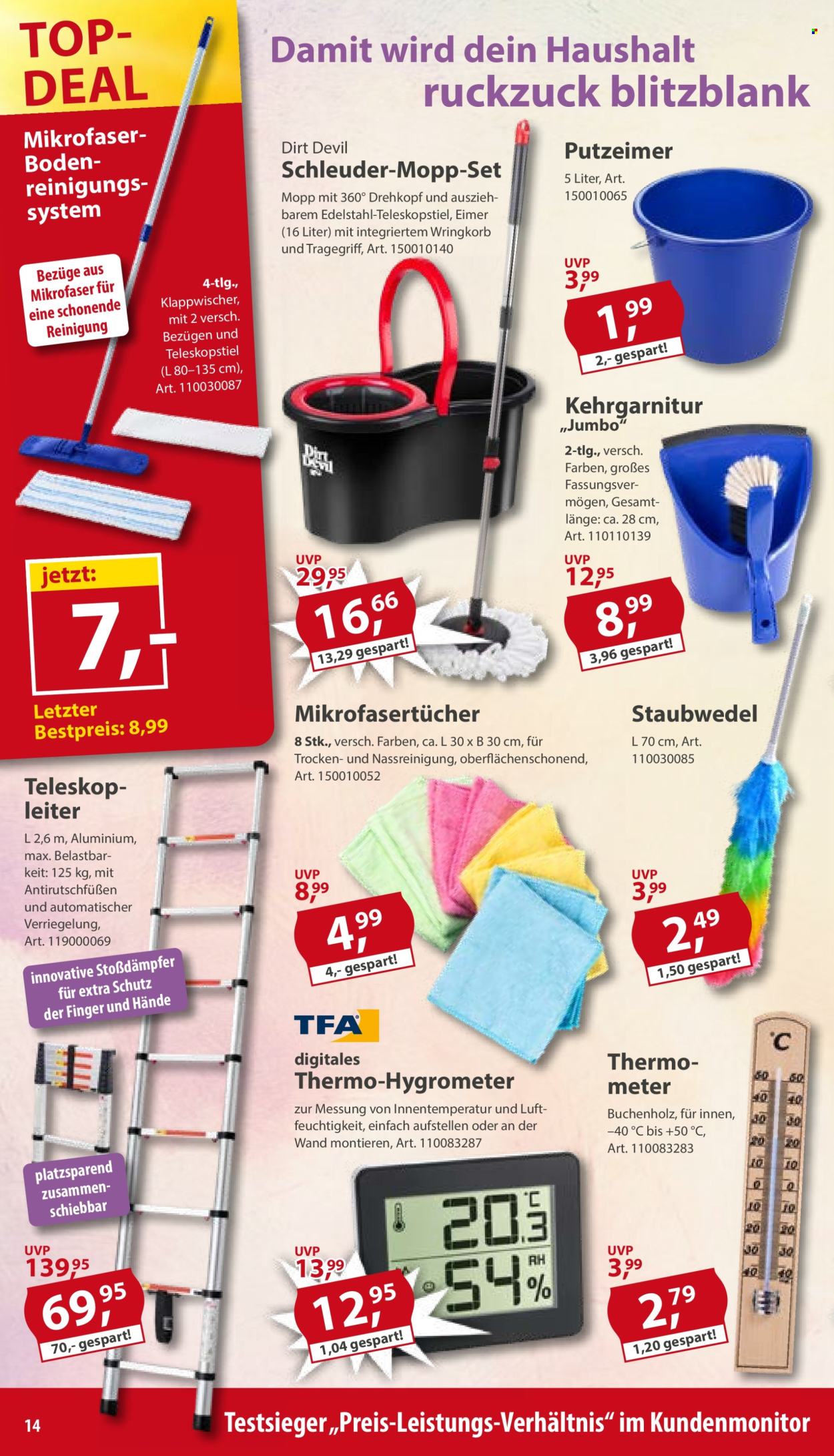 Sonderpreis-Baumarkt Prospekte  - 4.04.2026 - 10.04.2026. Seite 14