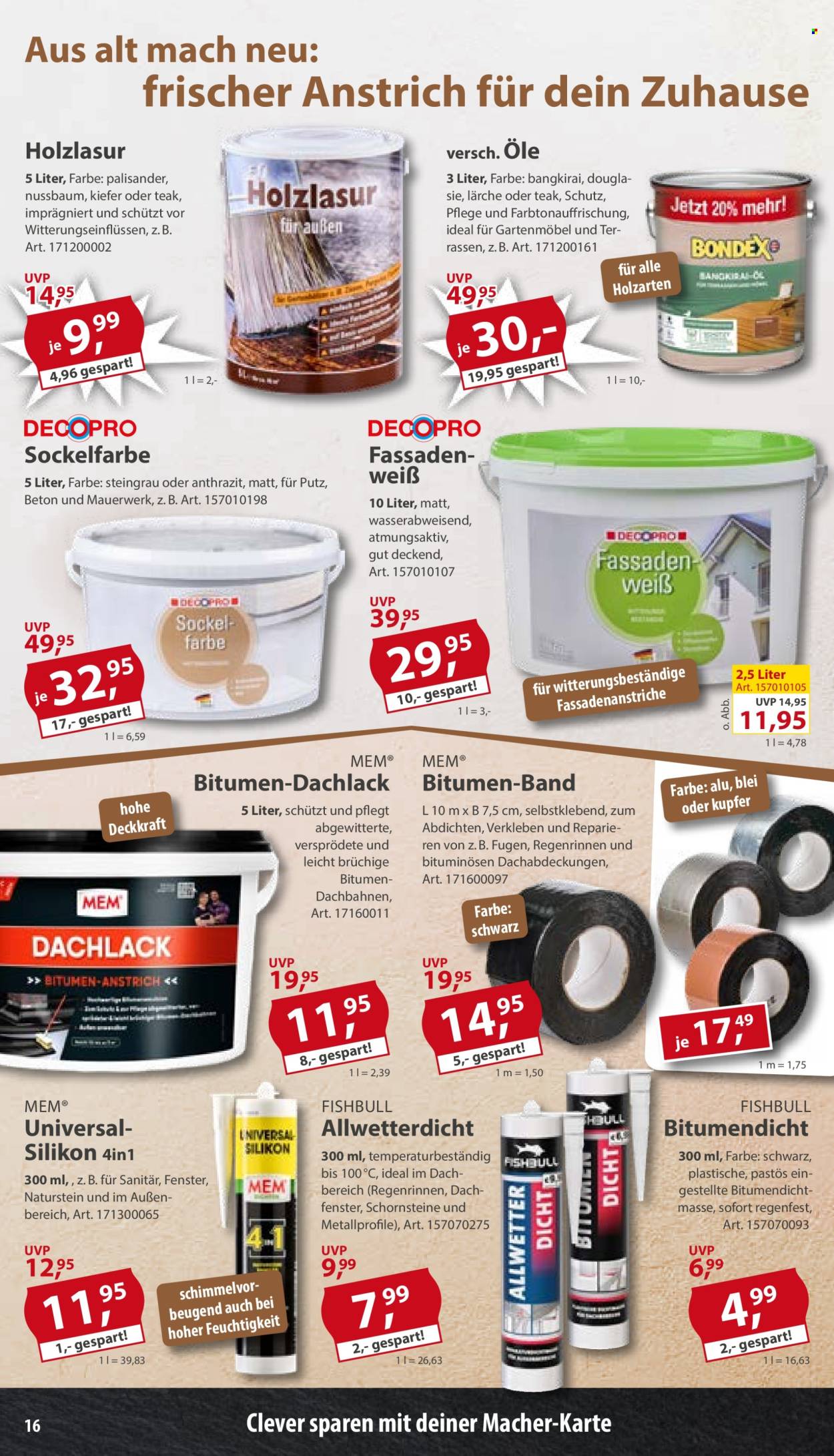 Sonderpreis-Baumarkt Prospekte  - 4.04.2026 - 10.04.2026. Seite 16