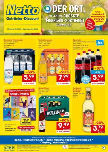 Prospekte Netto Marken-Discount - 30.03.2026 - 4.04.2026.