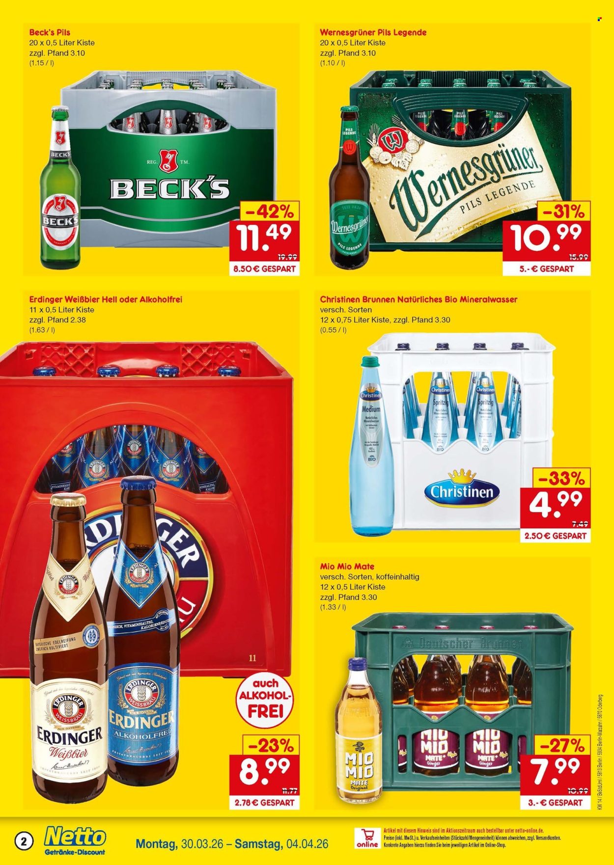 Netto Marken-Discount Prospekte  - 30.03.2026 - 4.04.2026. Seite 2