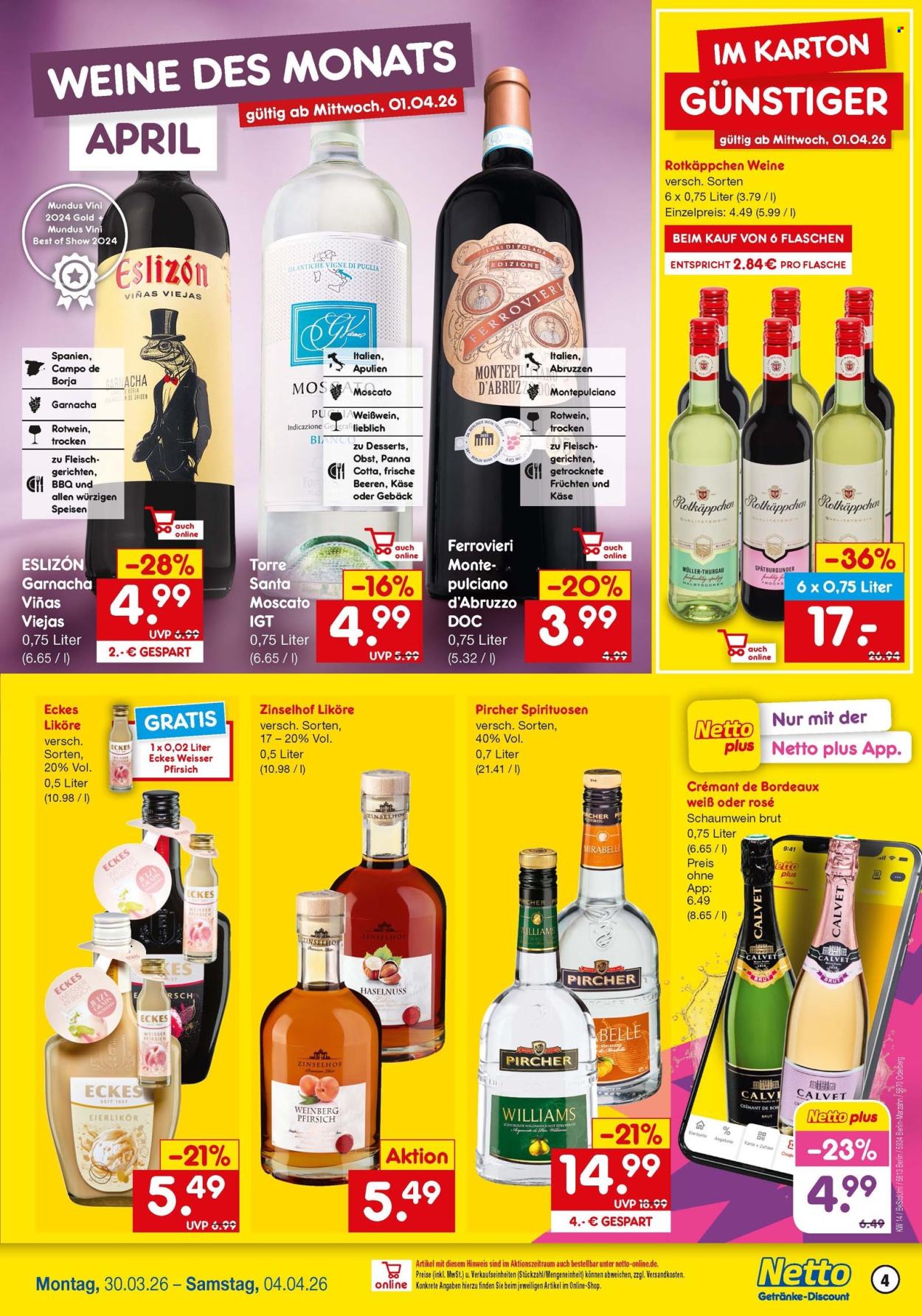 Netto Marken-Discount Prospekte  - 30.03.2026 - 4.04.2026. Seite 4