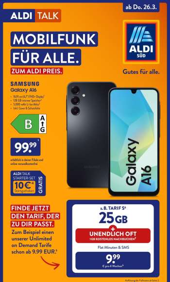 Prospekte ALDI SÜD.