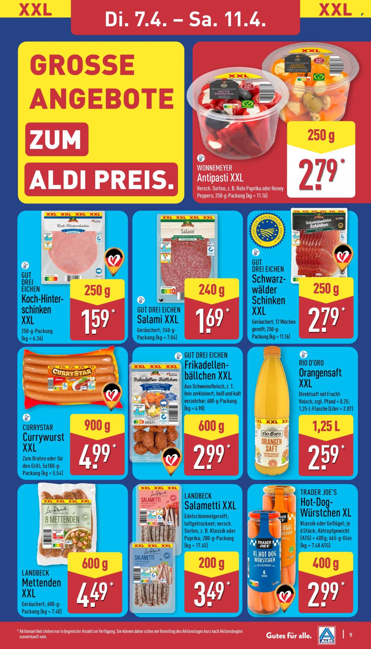 ALDI Nord Prospekte  - 7.04.2026 - 11.04.2026. Seite 9