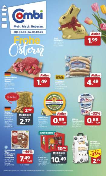 Prospekte Combi - 30.03.2026 - 4.04.2026.