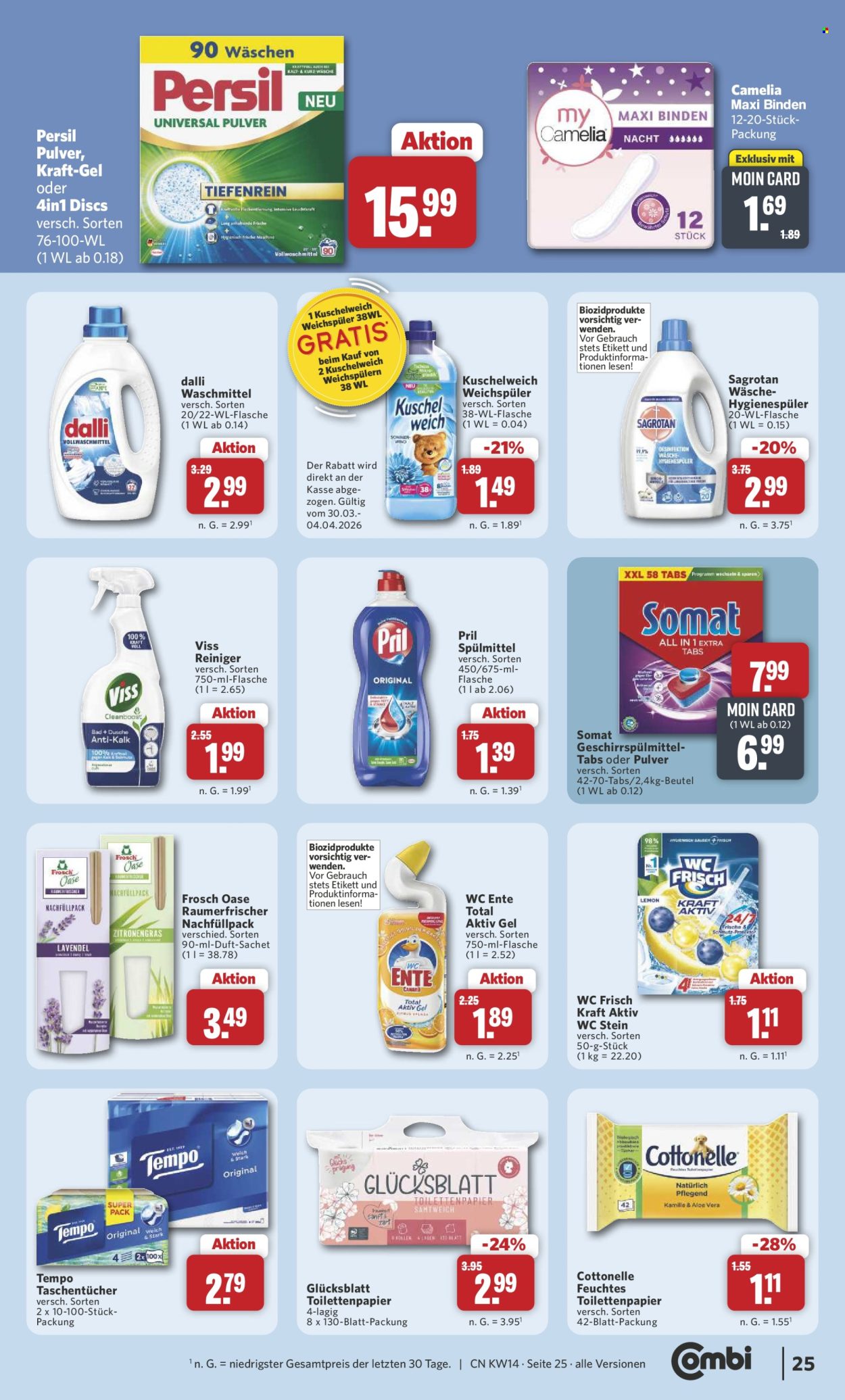 Combi Prospekte  - 30.03.2026 - 4.04.2026. Seite 28