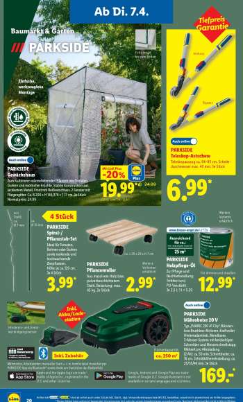 thumbnail - PARKSIDE Teleskop-Astschere