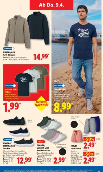 thumbnail - esmara men T-Shirt