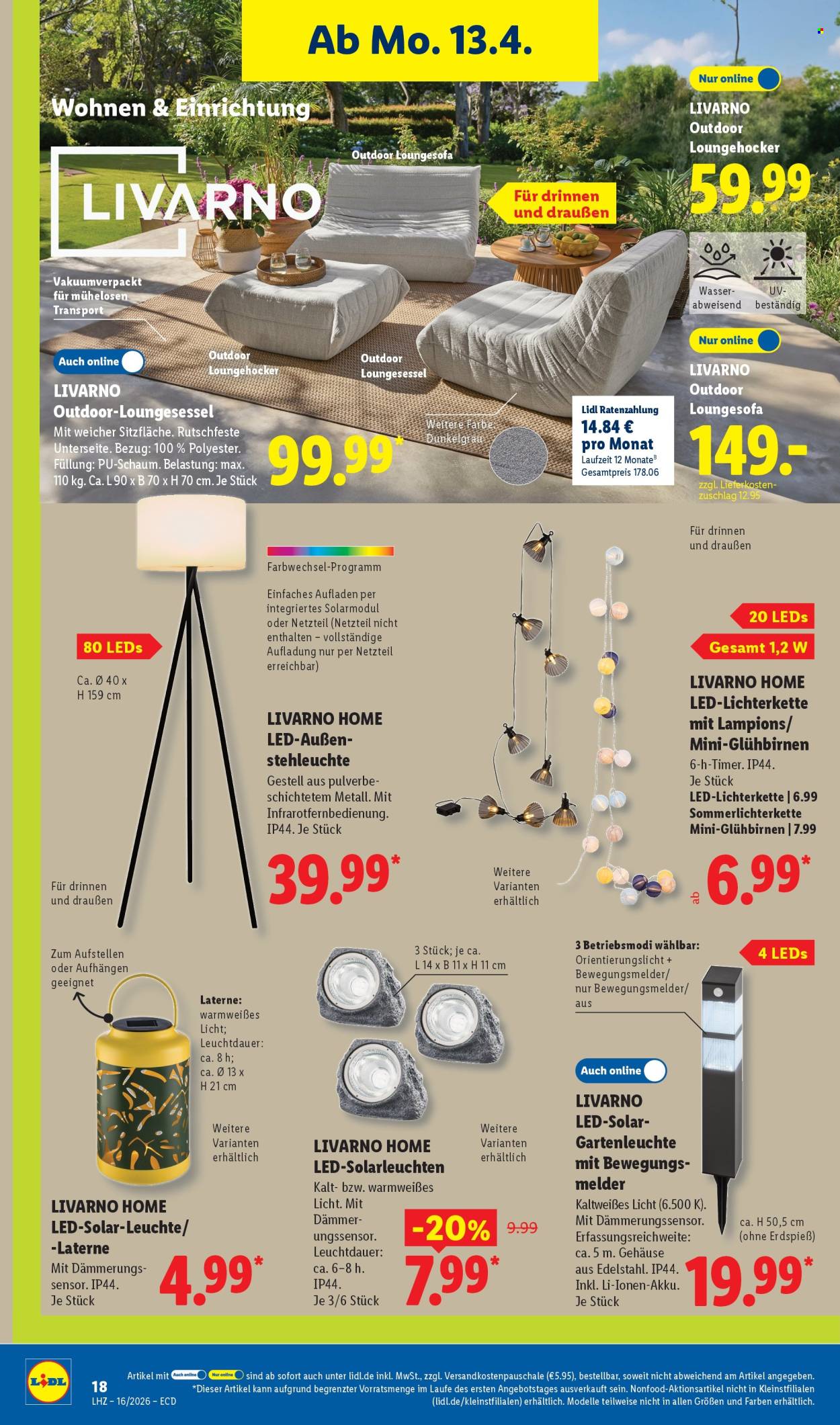 Lidl Prospekte  - 13.04.2026 - 18.04.2026. Seite 12