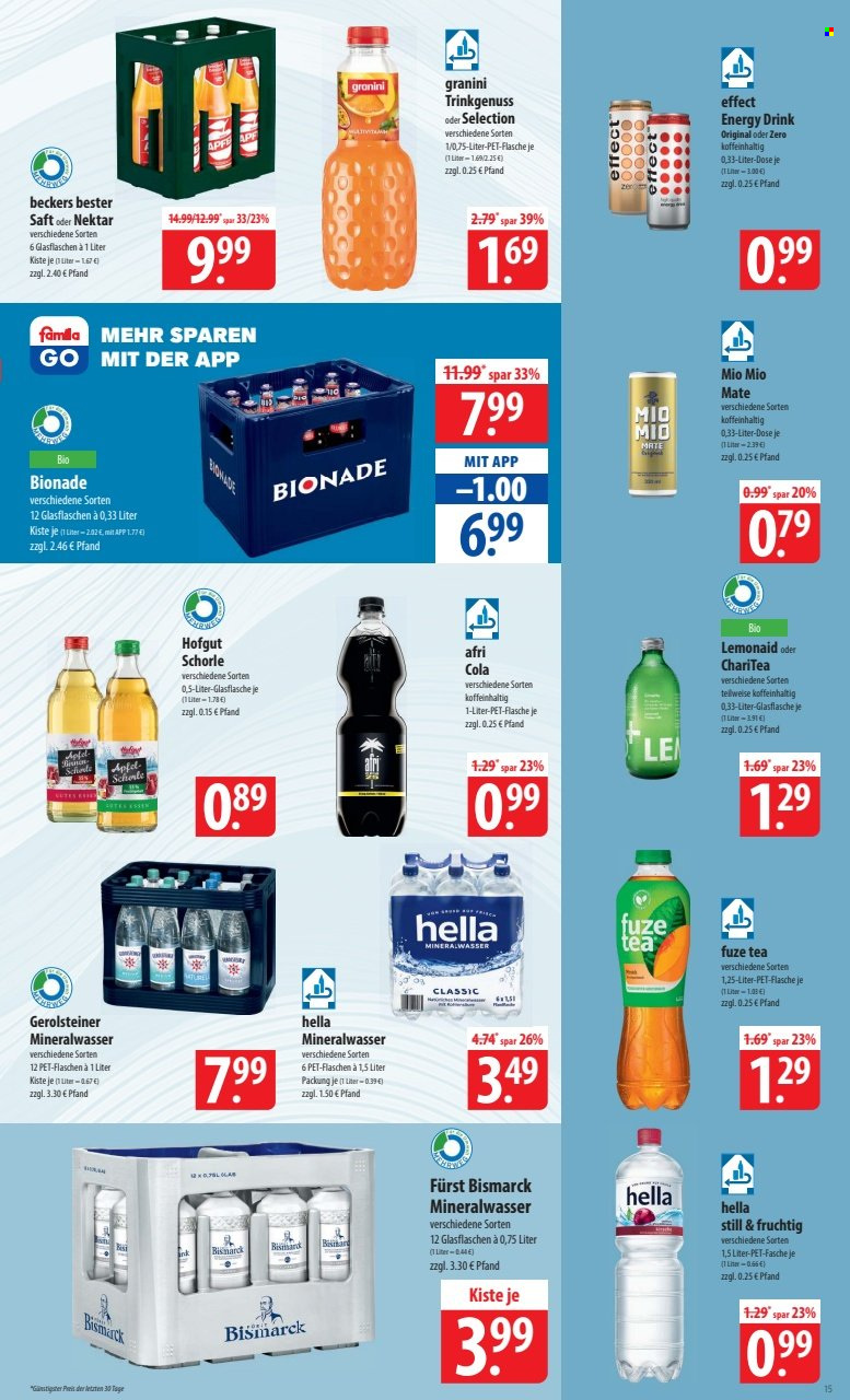 famila Prospekte  - 30.03.2026 - 4.04.2026. Seite 15