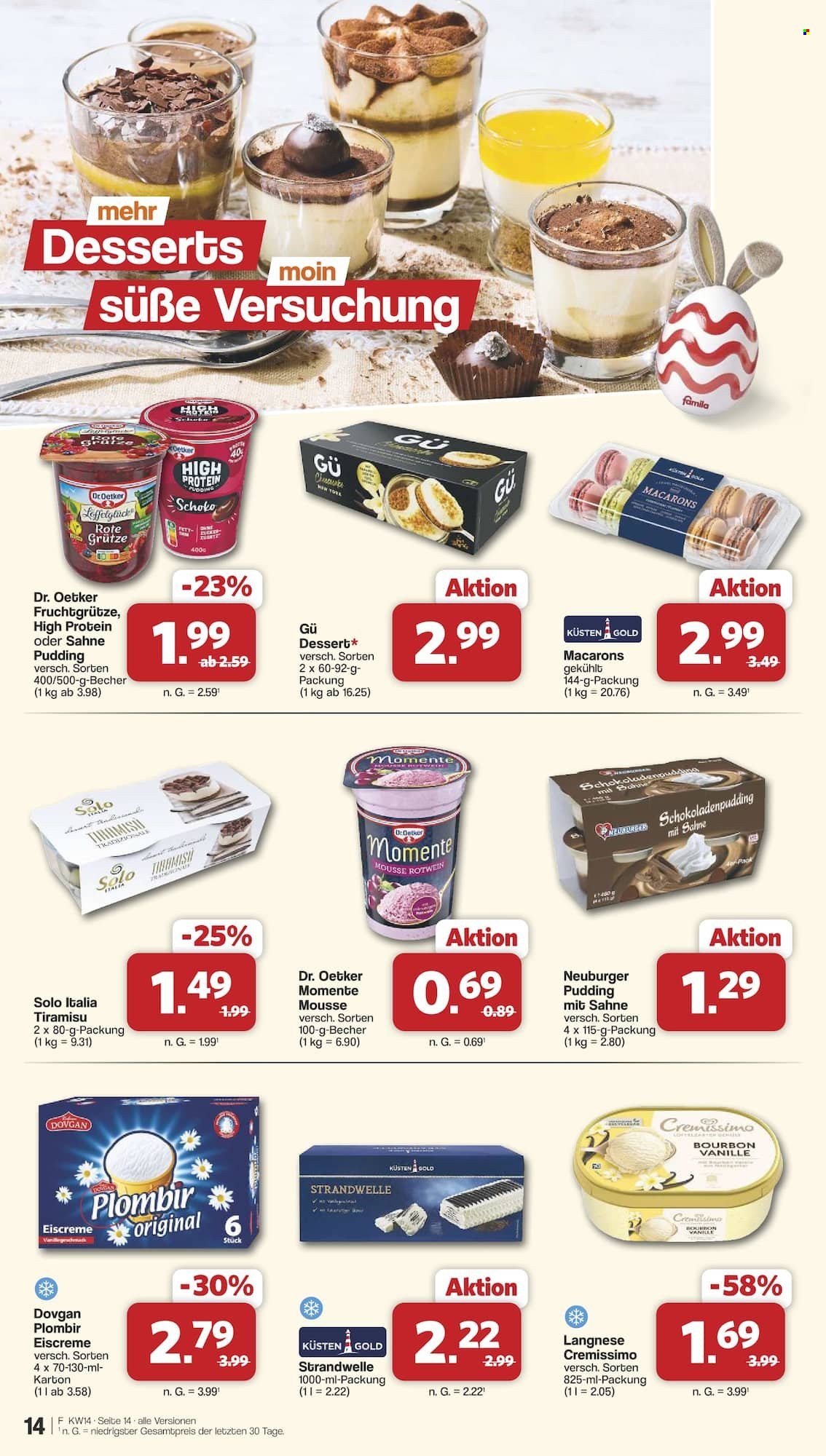 famila Prospekte  - 30.03.2026 - 4.04.2026. Seite 14