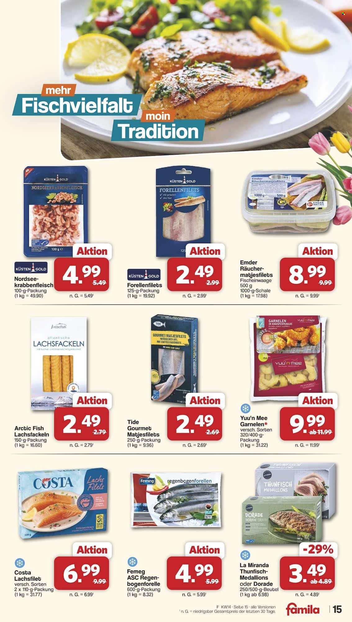 famila Prospekte  - 30.03.2026 - 4.04.2026. Seite 15