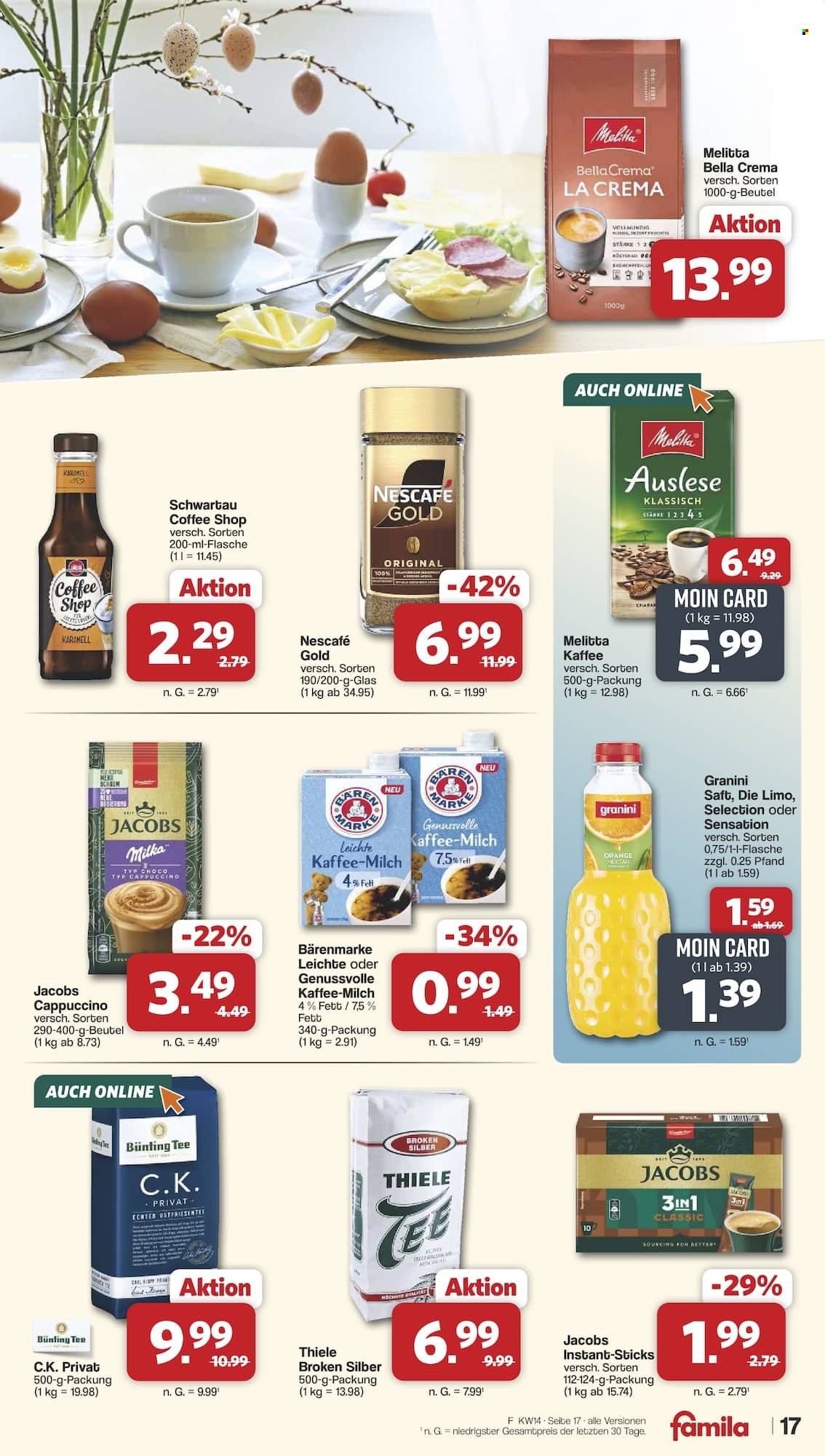 famila Prospekte  - 30.03.2026 - 4.04.2026. Seite 17