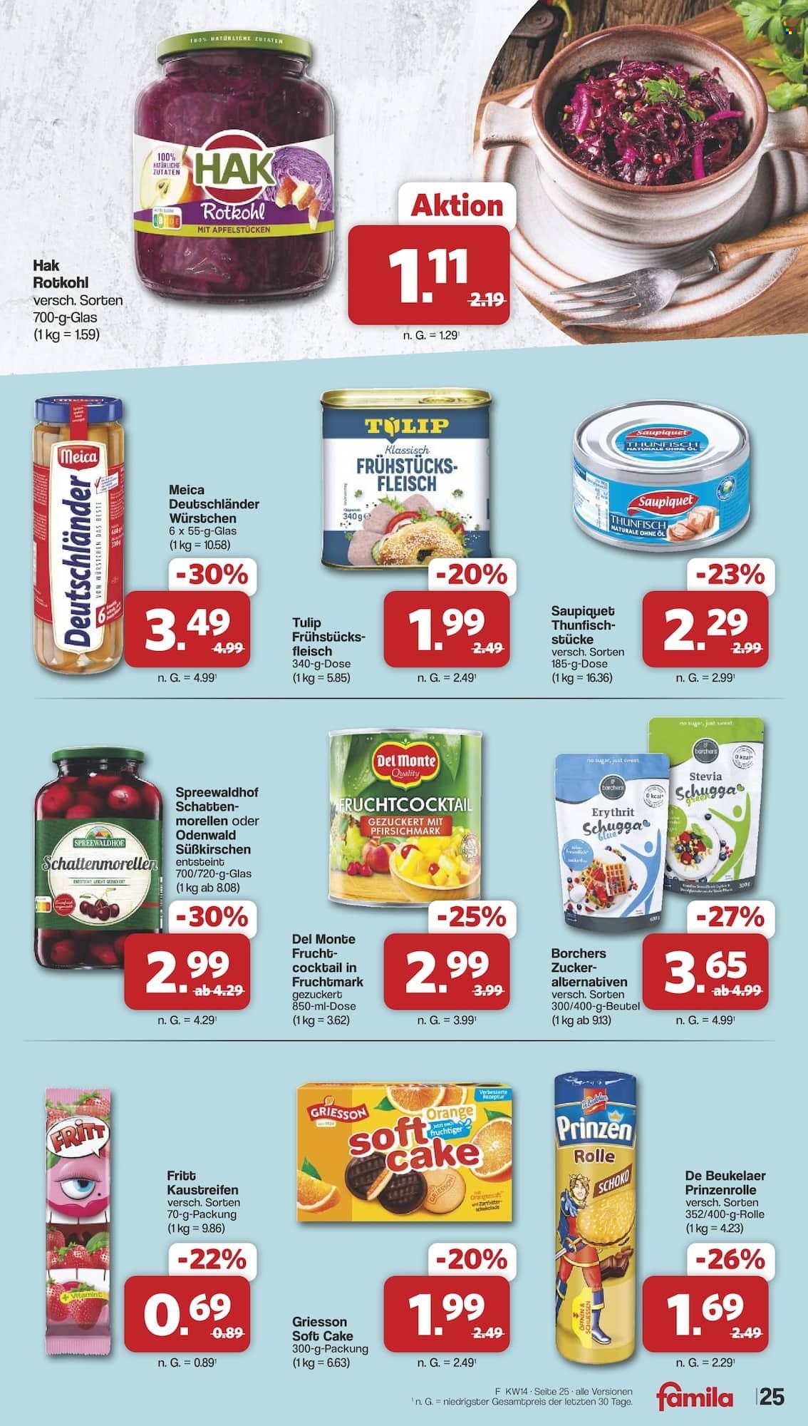 famila Prospekte  - 30.03.2026 - 4.04.2026. Seite 25