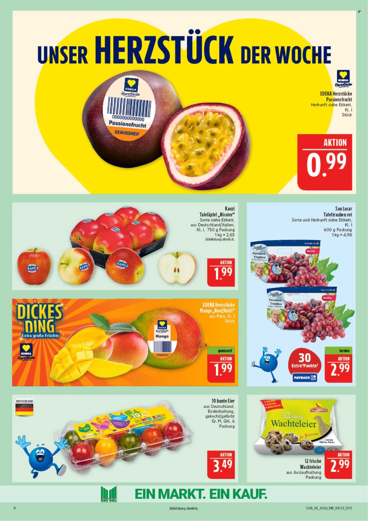 Marktkauf Prospekte  - 30.03.2026 - 4.04.2026. Seite 8