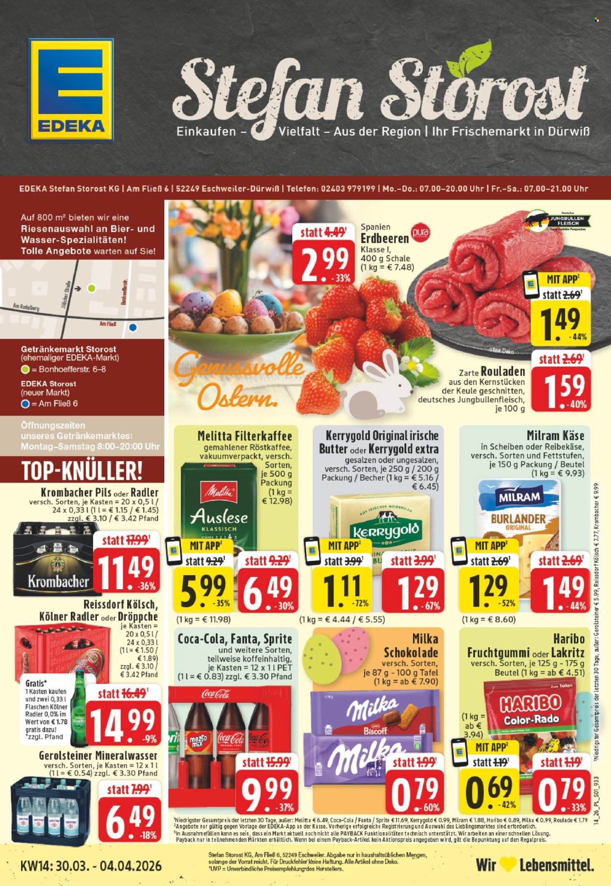 Edeka Prospekte  - 30.03.2026 - 4.04.2026. Seite 1