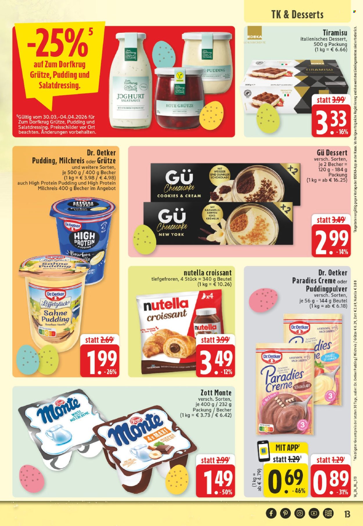Edeka Prospekte  - 30.03.2026 - 4.04.2026. Seite 13