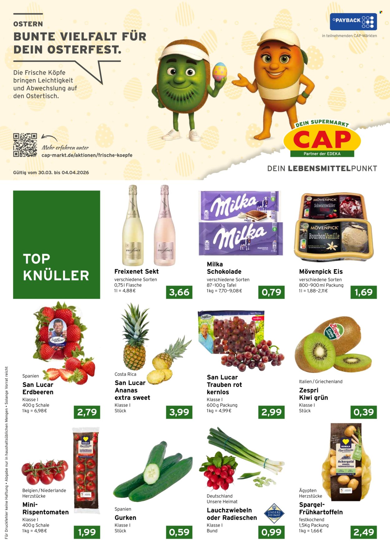 CAP-Markt Prospekte  - 30.03.2026 - 4.04.2026. Seite 1